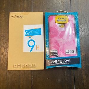 Samsung galaxy note 4 case and screen protector